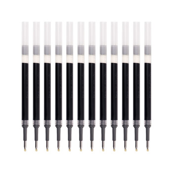 派通（Pentel ）0.5mm速干中性笔彩色替芯（适用于BLP75）LRP5 黑色 12支装
