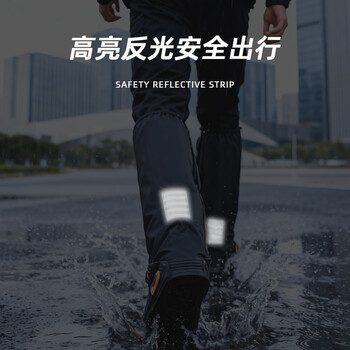 英玛仕（ENGMARSS）高筒雨鞋套成人防水男女士雨靴防滑鞋学生水鞋XL（适合43-45码）