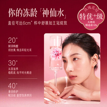 贡苑【绿色食品玫瑰花茶】平阴特优大朵花冠40g花干伴手礼端午节礼物
