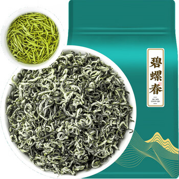 三隐茶叶 新茶碧螺春绿茶明前春茶洞庭湖原产鲜爽回甘袋装500g