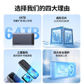 绿联NAS配件 网络存储扩展存储柜 硬盘柜硬盘盒多盘位（无RAID）适用2.5/3.5SATA机械固态硬盘