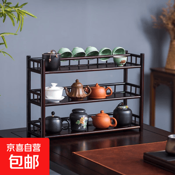 茶具博古架- 京东