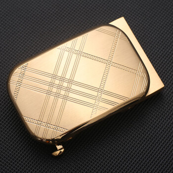 条纹扣 金色扣头