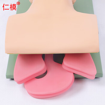 仁模RM/3电子人体气管插管训练模型（带牙齿受压报警）口咽鼻腔管插管操作急救高级气道管理模拟人可定制