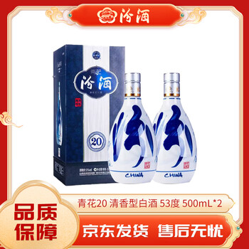 53度20年青花汾酒型号规格- 京东