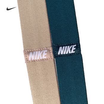 耐克（NIKE）运动束发带瑜伽健身头带2条装发饰赠发带包N1001596232OS