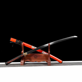26寸T10烧刃化妆研菩提 古兵器 武具 刀装具 日本刀 模造刀 居合刀 t10烧刃刀价格报价行情- 京东