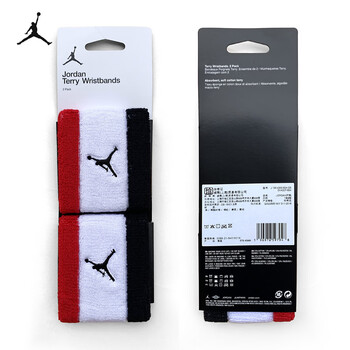 耐克Jordan飞人吸汗护手腕带网球女男运动护腕J1004300624OS