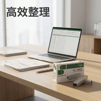 三木（SUNWOOD）效率王系列 23/20订书钉/订书针 1000枚/盒 10盒装 P23-170