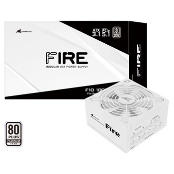 长城（Great Wall）额定1000W F10白色白金牌全模组电源（ATX3.1标准/原生PCIe5.1/自动启停/全电压/闪电加速）