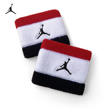 耐克Jordan飞人吸汗护手腕带网球女男运动护腕J1004300624OS