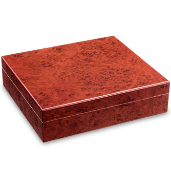 茄龙（CIGARLOONG） 雪茄盒保湿古巴 雪茄保湿盒旅行便捷式大口径烟盒大容量专业 花樟木纹