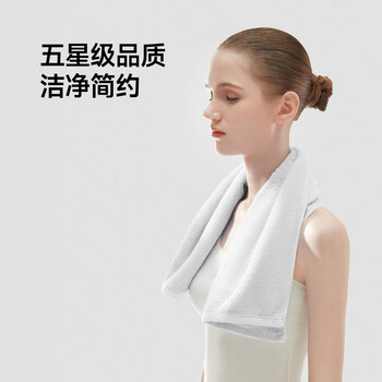 最生活密封毛巾纯棉加厚3条装 新疆长绒棉A类毛巾柔软面巾洗脸巾 白蓝绿