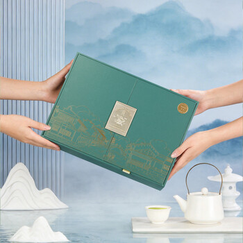 贡牌2026新茶上市 绿茶西湖龙井茶AA一级250g明前礼盒装源头直发