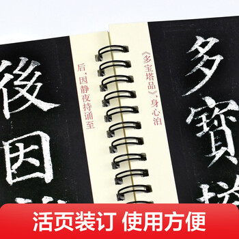 华夏万卷练字帖碑帖王羲之圣教序行书字帖毛笔书法高清放大碑帖墨迹本下册 成人初学者近距离临摹字卡