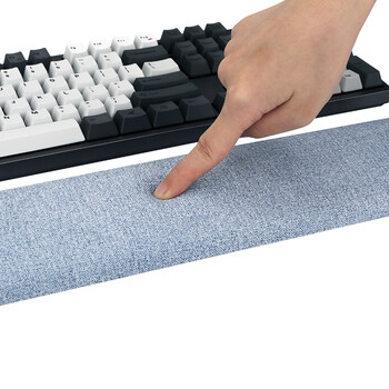 镭拓（ Rantopad ）TOTO PRO记忆棉机械键盘托 护腕托 键盘手托-冰雪蓝