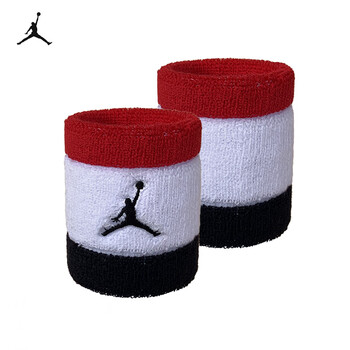 耐克Jordan飞人吸汗护手腕带网球女男运动护腕J1004300624OS