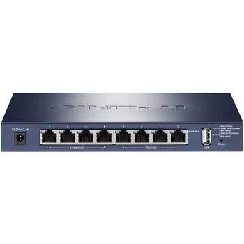 普联（TP-LINK）  标准PoE供电·AP管理一体化企业级VPN路由器 支持搭配2.5G AP使用 上网行为管理 TL-R5408PE-AC