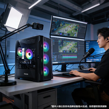 异能者联想生态 游戏设计渲染台式机电脑openclaw主机 (13代i7-13700HX 16G 1TB 5060Ti) 