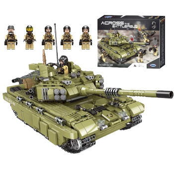 星堡积木（XINGBAO）经典军事大型坦克装甲车拼装积木玩具模型摆件儿童男孩生日礼物 天蝎虎式坦克1386片兼容乐·高