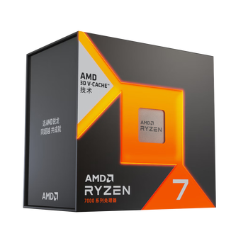 AMD锐龙7 7800X3D游戏处理器8核16线程104MB游戏缓存 加速频率至高5GHz盒装CPU 畅玩打瓦/三角洲/CSGO