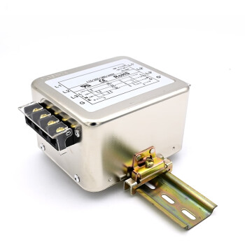 科能芯 三相三线EMC端子台CW12B电源滤波器380v CW12B-3A-R导轨安装