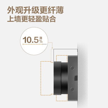 公牛（BULL）大师轨道插座可移动插线板轨道式导轨插排餐边柜 开关插座面板 轻薄款GB3 50厘米+3个五孔 钛金灰