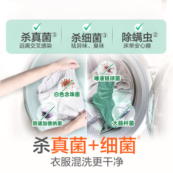 滴露（Dettol）衣物除菌液松木3L 内衣袜子衣物长效杀菌除螨 衣服消毒液儿童可用