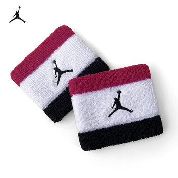 耐克Jordan飞人吸汗护手腕带网球女男运动护腕J1004300652OS