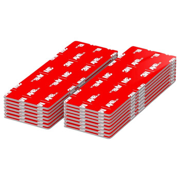 3M强力高粘度双面胶易撕无残留 固定墙面汽车专用防水耐高温无痕 GPL110双面胶25mm*80mm