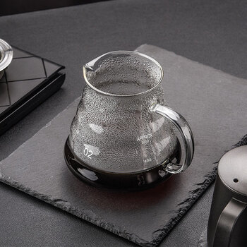 CLITON云朵咖啡分享壶 家用耐热玻璃滴漏壶咖啡云朵分享壶500ml CL-CF07