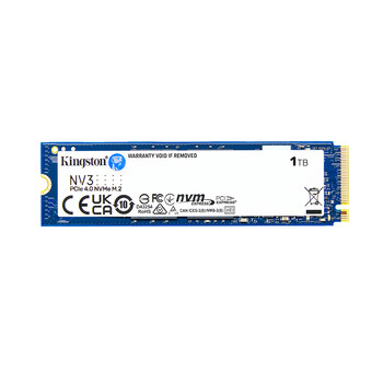 金士顿(Kingston)1TB SSD固态硬盘 M.2(NVMe PCIe 4.0×4) NV3系列 读速6000MB/s AI 电脑配件 金士顿(Kingston)1TB SSD固态硬盘 M.2(NVMe PCIe 4.0×4) NV3系列 读速6000MB/s AI 电脑配件