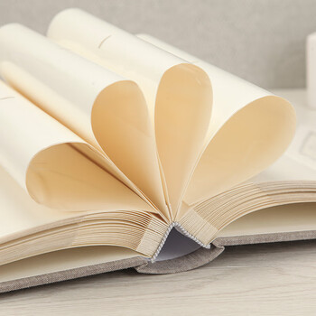 NCL仲林插袋式布艺相册200张6寸 影集/家庭相薄照片书 棕色 NB-2UP6-BR