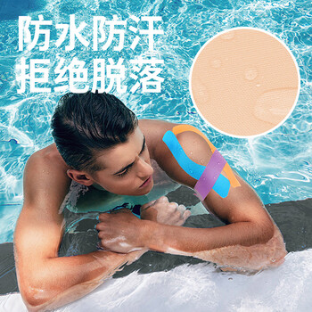 康玛士肌肉贴运动员专用肌贴膝盖脚踝绷带肌内效贴布跑步马拉松拉伤胶带