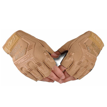 军迷战术格斗海豹手套男秋冬手套秋冬半指自由兵海豹男户外运动骑行
