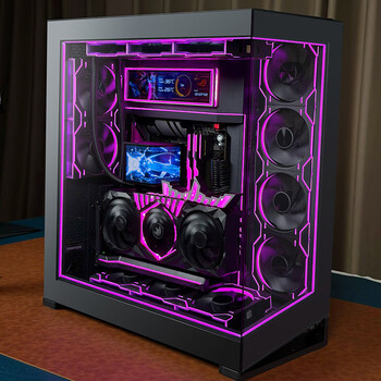 追风者（PHANTEKS）NV7全视景无立柱海景房机箱(ARGB灯控/可置换I/O /支持3面360水冷/双5090显卡)