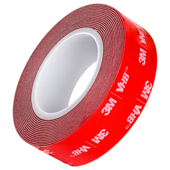 3M强力泡棉双面胶不留痕 高粘度强力粘贴片etc专用背胶汽车脚垫行车记录仪固定贴 GPL060GF20mm*3m