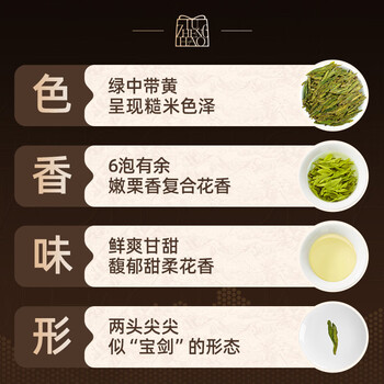 卢正浩绿茶西湖龙井特级100g2026新茶预售明前茶叶礼盒狮峰山源头直发
