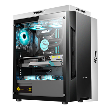 长城（Great Wall）本色K13升级版电脑游戏机箱（ATX主板/五硬盘位/U3/玻璃侧透/宽体/8风扇位/5080显卡）