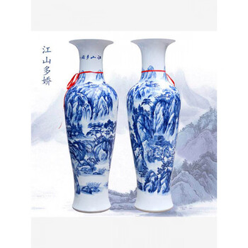 景德镇青花瓶型号规格- 京东
