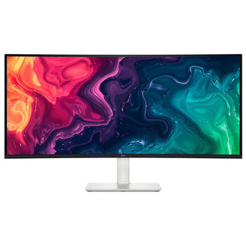 戴尔（DELL）电脑办公显示器 4K高清曲面屏 34英寸 120Hz Type-C65W 防蓝光  内置音箱 升降 S3425DW