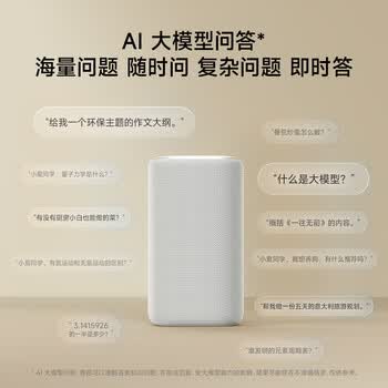 小米（MI）小米Xiaomi智能音箱 灰 超级小爱智能音箱 AI大模型问答 连续指令语控 支持远程备车 小米蓝牙音箱