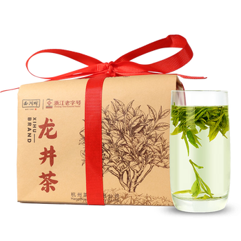 西湖牌2026新茶上市绿茶龙井茶叶优选雨前一级250g春茶纸包自己喝送礼
