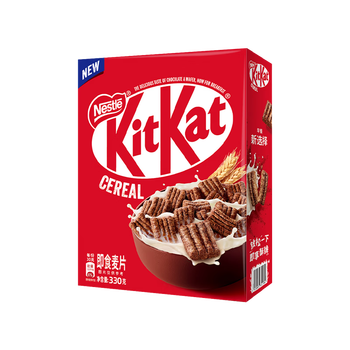 雀巢（Nestle）KitKat奇巧巧克力谷物脆330g麦片零食儿童欧洲原装进口