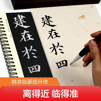 华夏万卷练字帖碑帖王羲之圣教序行书字帖毛笔书法高清放大碑帖墨迹本下册 成人初学者近距离临摹字卡