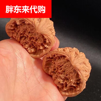 ❤️新入荷No.763❤️文玩くるみ（文玩核桃） 鉄くるみ 超希少　異形　独占鳌头 核桃文玩异型价格报价行情- 京东