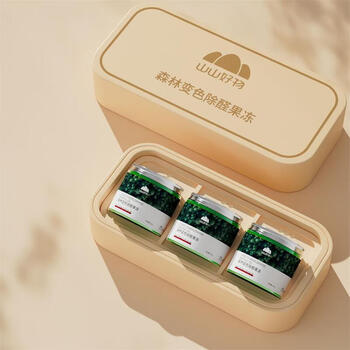 山山除甲醛果冻活性炭空气净化新房入住家用装修清除剂森林果冻6瓶