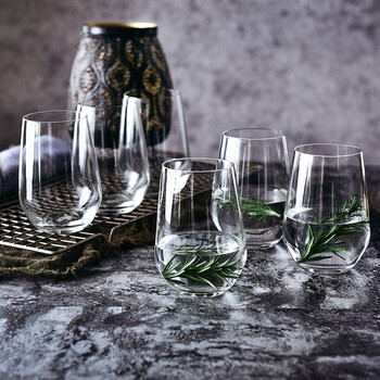 Ocean进口耐热玻璃杯子家用水杯牛奶茶杯果汁杯烈酒杯370ml六只装 Ocean进口耐热玻璃杯子家用水杯牛奶茶杯果汁杯烈酒杯370ml六只装