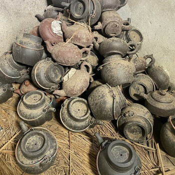 中国古美術・原鉱段泥 カエル蓮子壺 、底槽款:蒋蓉紋、紫砂壺・急須・茶道具 蒋蓉手工紫砂壶绿泥青蛙莲子壶名家底款400cc传世收藏