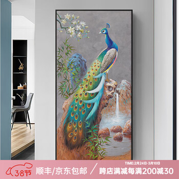 孔雀挂画品牌及商品- 京东